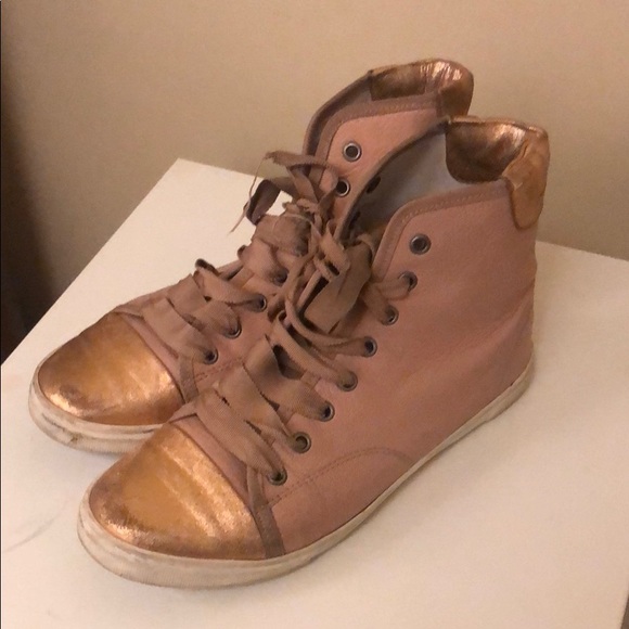 Lanvin High Top Sneakers - Picture 2 of 4